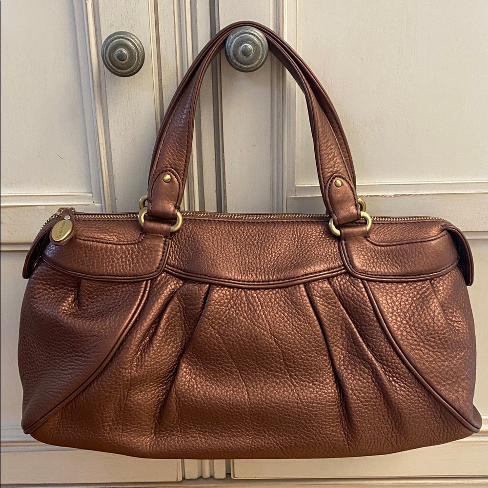 Cole Haan Bronze Mulberry Vanessa handbag
